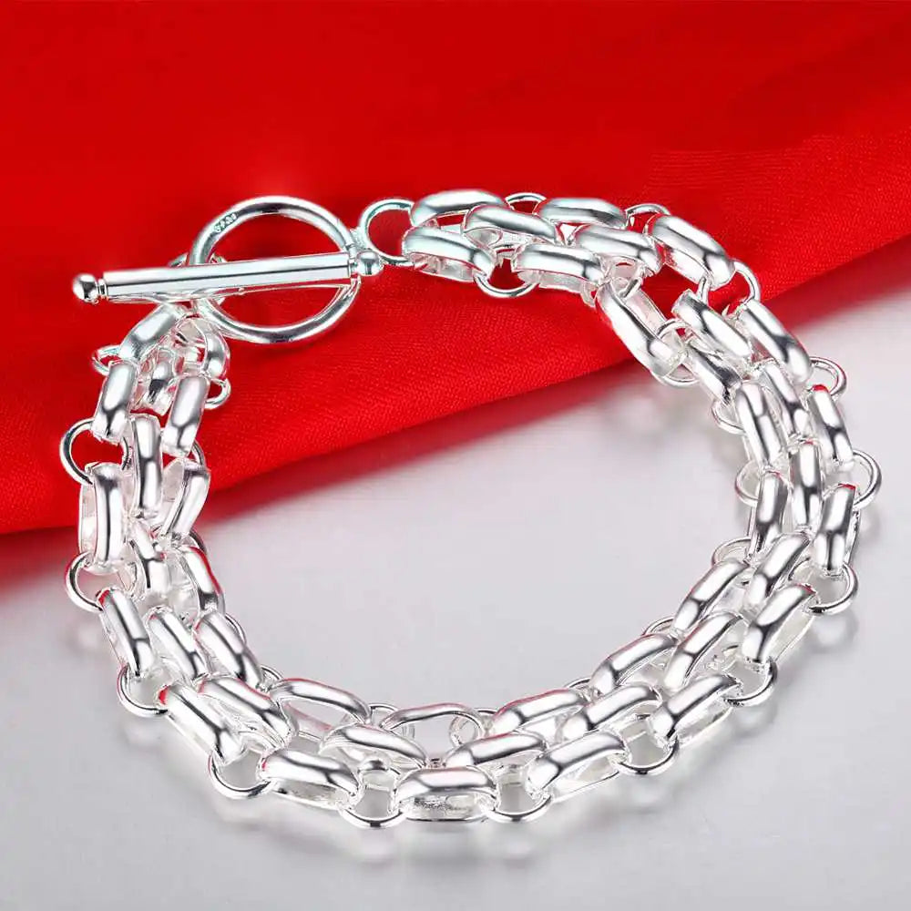 New 925 Sterling Silver Bracelet Bead High Quality