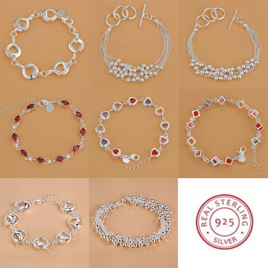New 925 Sterling Silver Bracelet Bead High Quality
