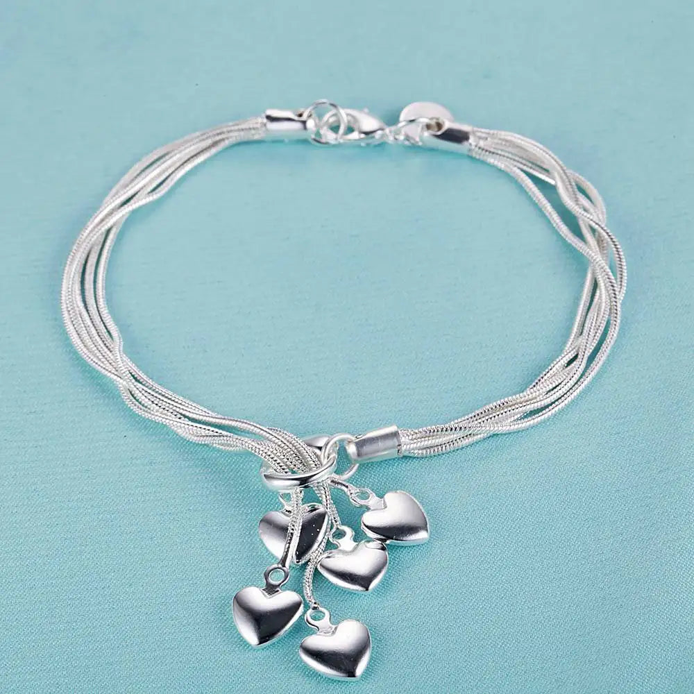 New 925 Sterling Silver Bracelet Bead High Quality