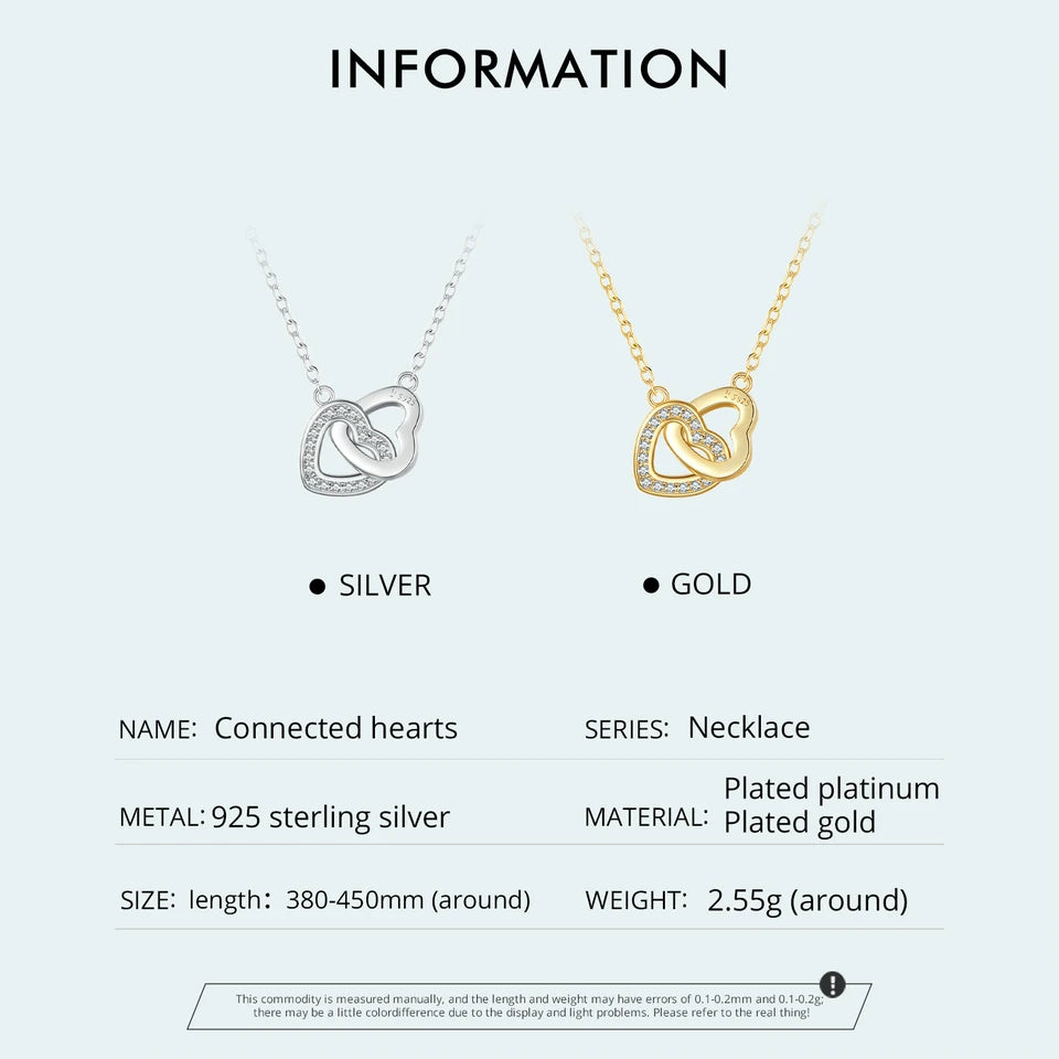 true silver heart necklace
